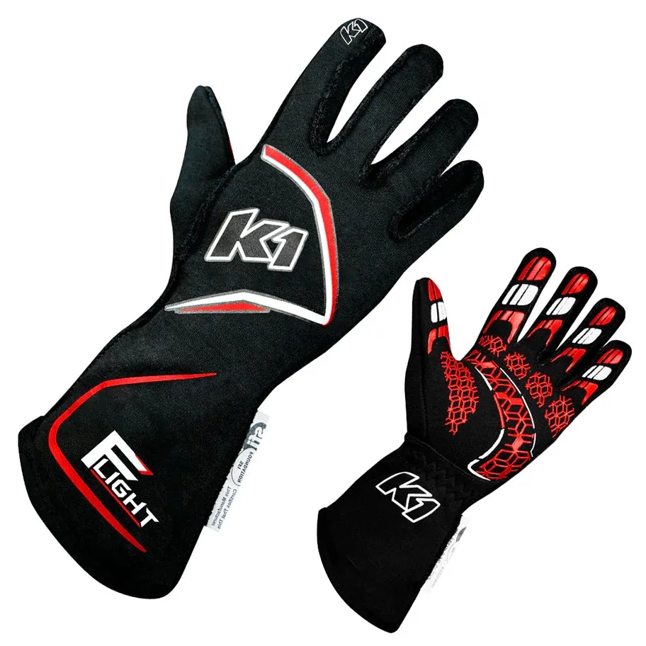 Gloves Flight Medium Black-Red product image