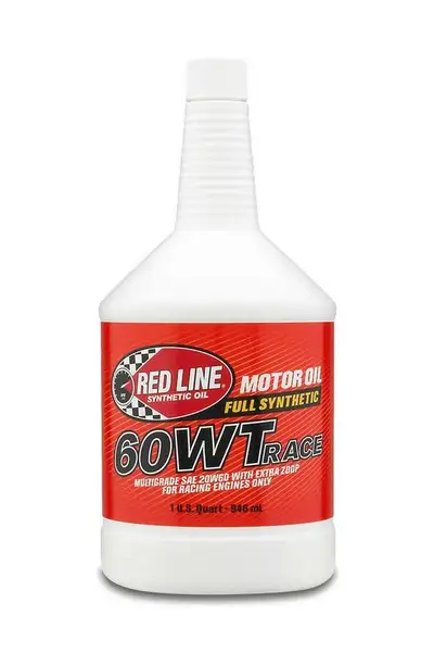 Red Line Oil 60WT Racing Oil Synthetic 1 Quart Red Line Oil
