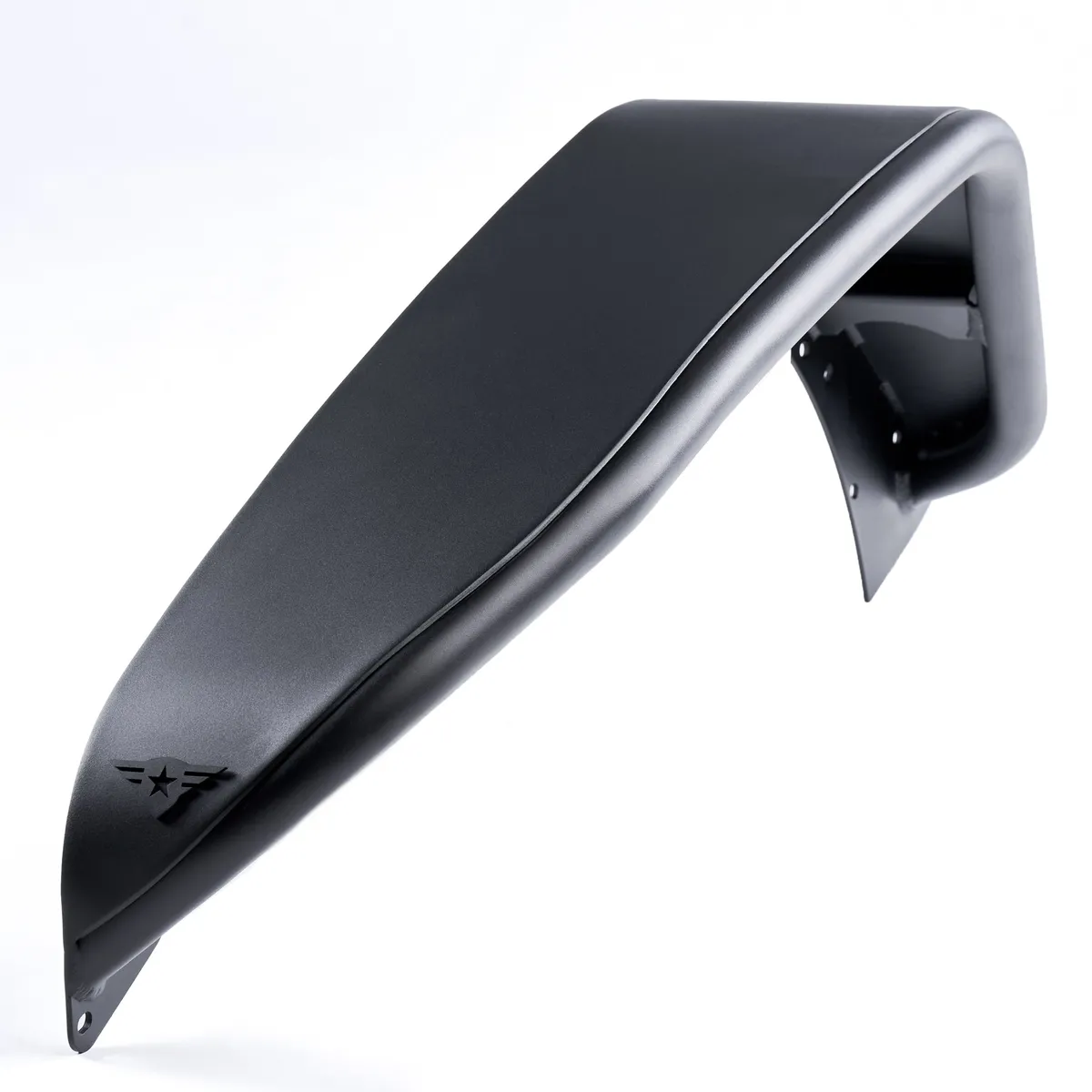 0718 Wrangler Jk/Jku Full Assault Black Aluminum Fender Kit Black Rear product image