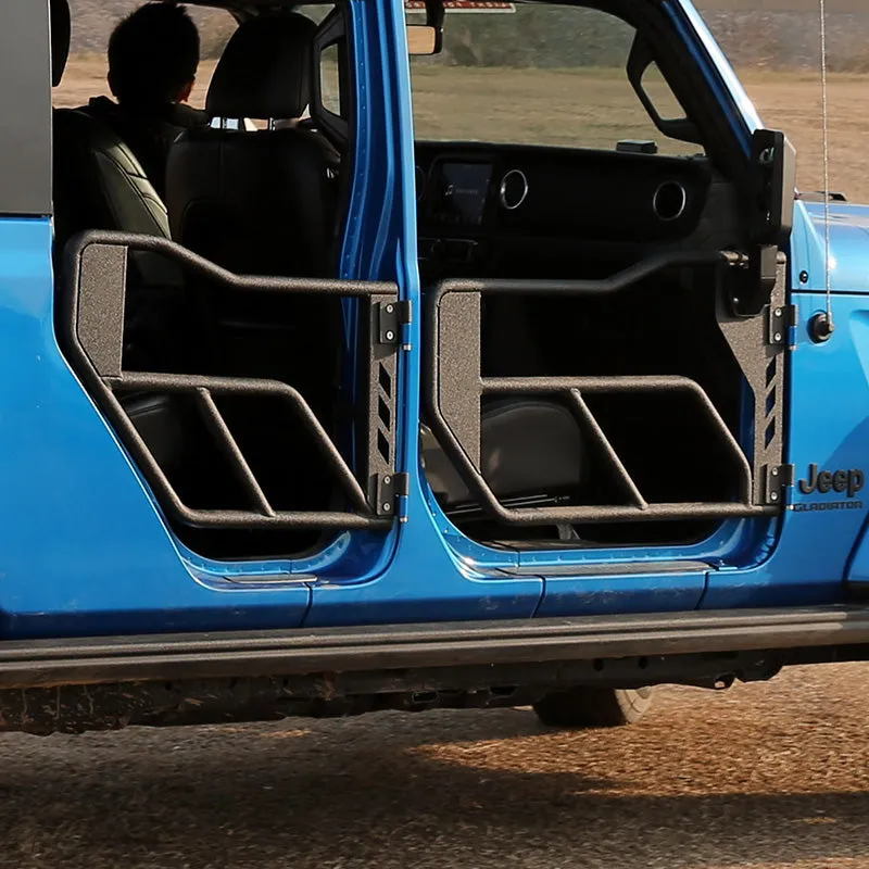 Jeep Tube Doors with Side View Mirror for 2018-2026 Wrangler JL JLU & Gladiator JT | Tough Style product image