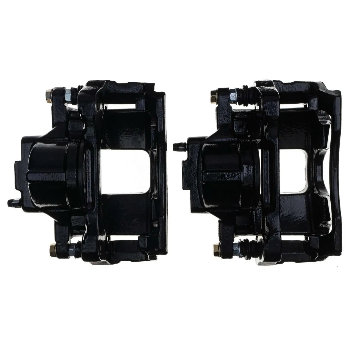 Blk Caliper Pair w/ Brkt Jeep Liberty 2008-12, Jeep Wrangler 2007-17, Jeep Wrangler JK 2018 - Front product image