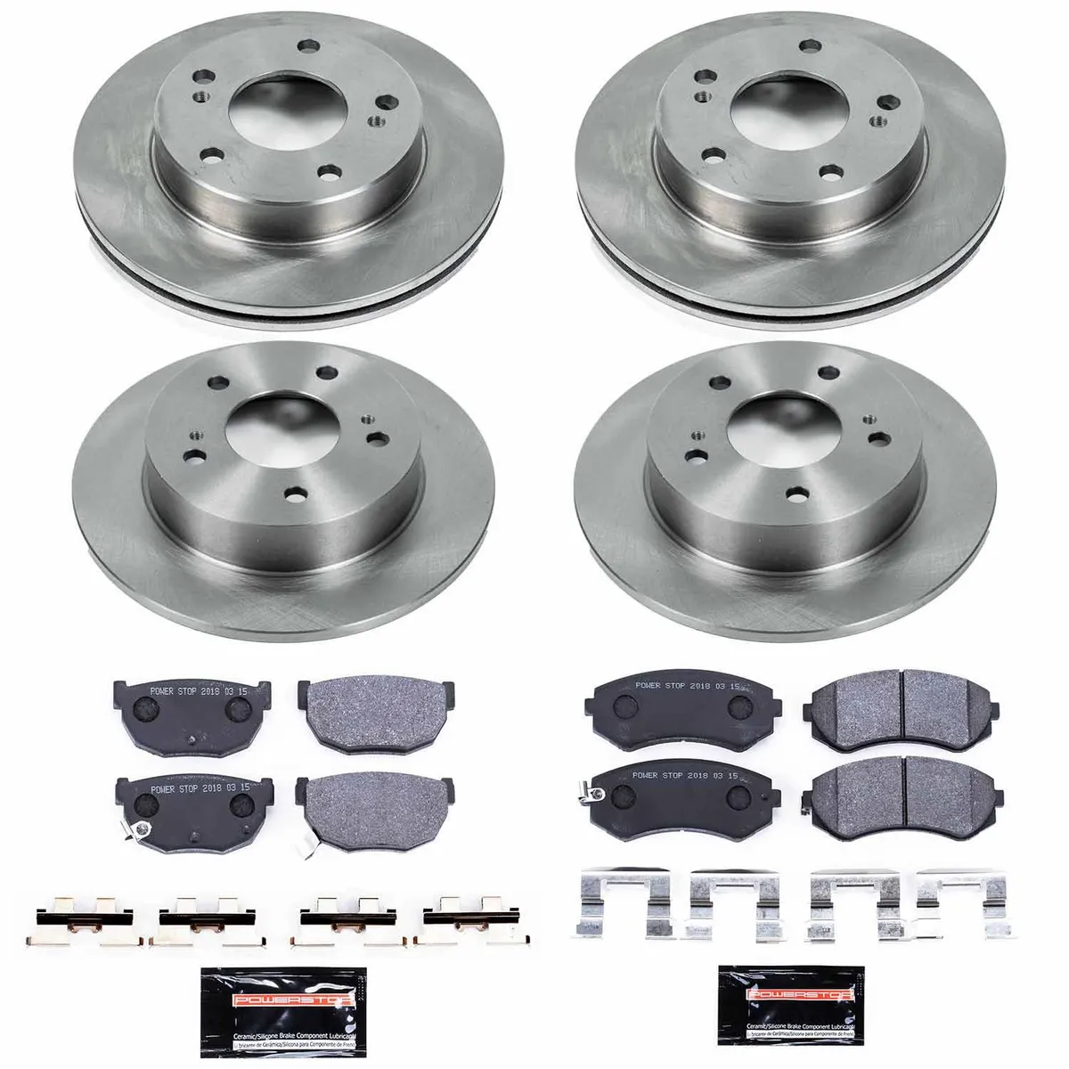 Track Day Spec Kit-Stage 2 Kit For Spec Racing Series/Advanced Track Day Enthusiasts: Rotors And Pads-For Use W/Race Tires product image