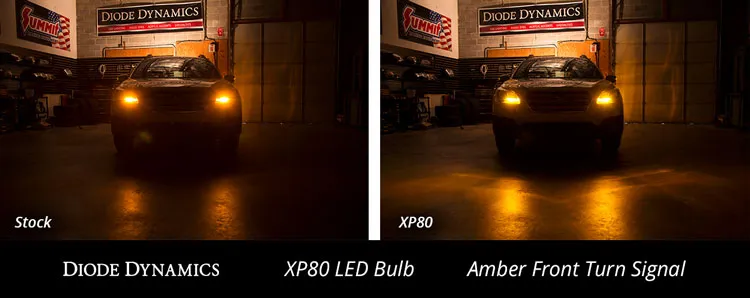 Diode Dynamics 1156 XP80 LED Bulb - Amber, Single product image
