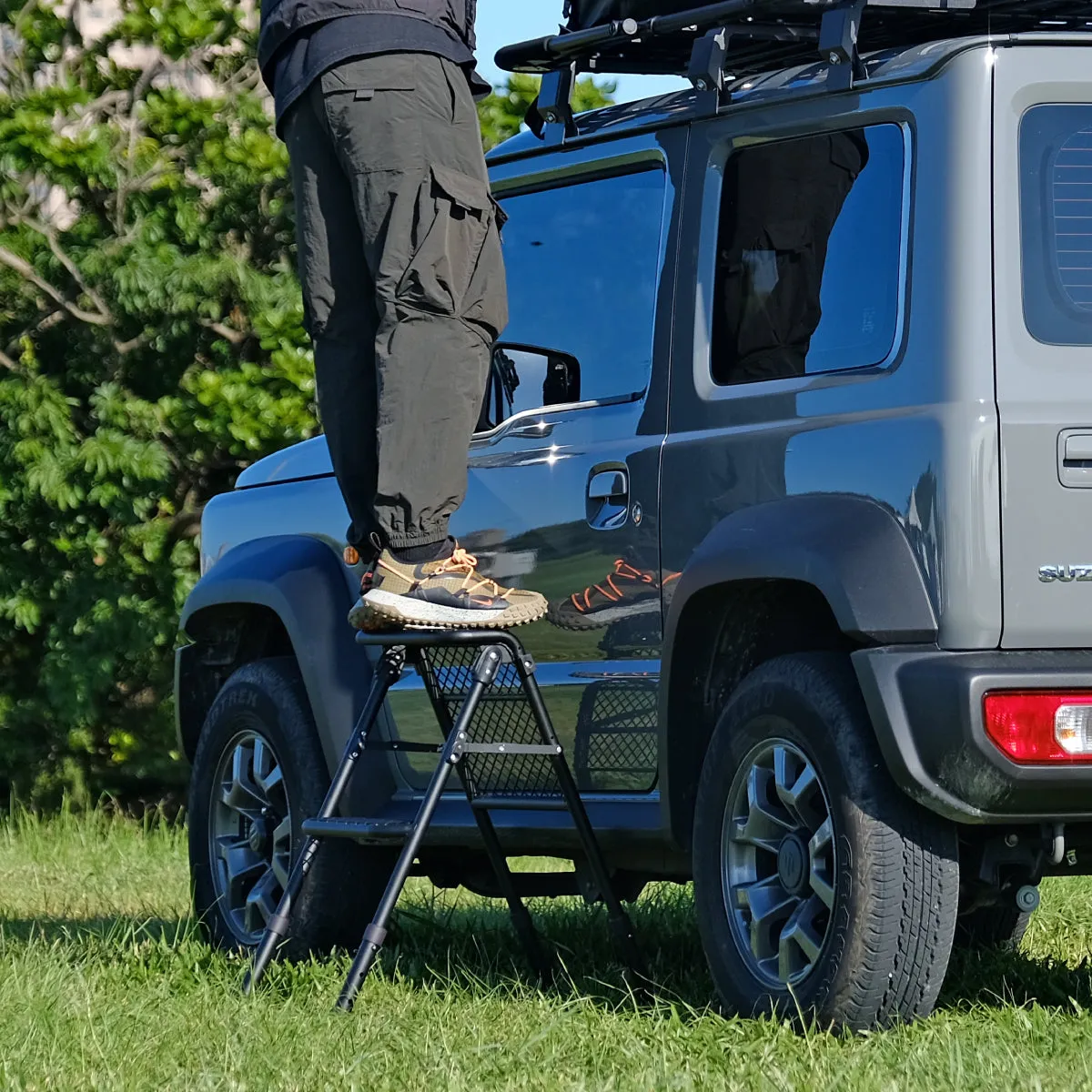 3d Maxpider Modular Tire Step - Army Green product image