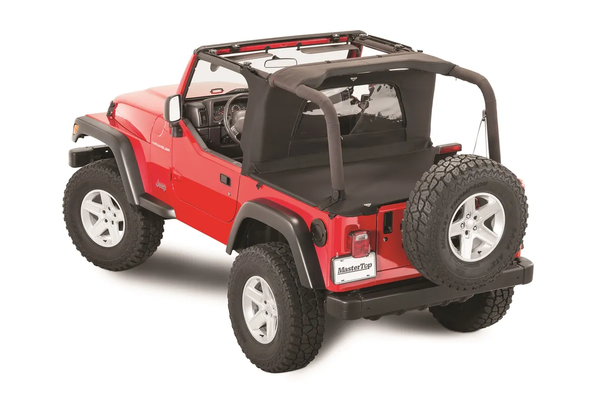 Jeep TJ WindStopper/Tonneau Cover Combo For 97-02 Wrangler TJ Mastertwill MasterTop product image