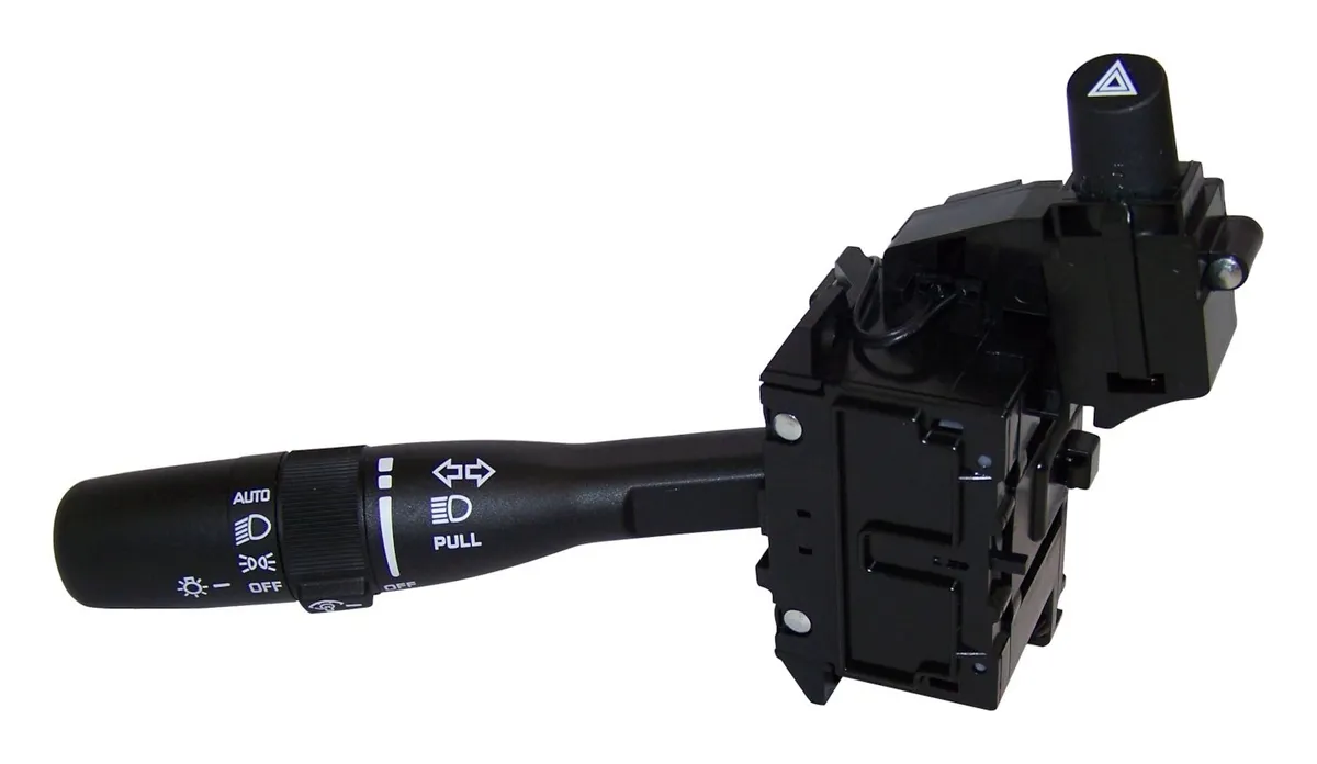 Crown Automotive Jeep Replacement 56042301AG Multifunction Switch for 99-04 WJ Grand Cherokee w/ Auto Headlamps w/ Fog Lamps product image