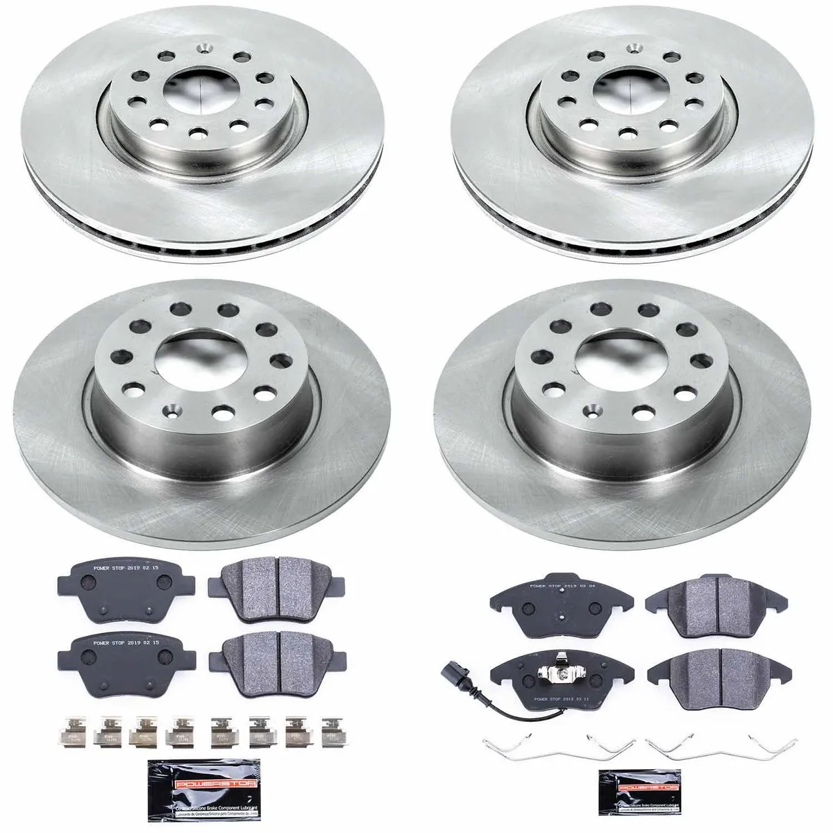 Track Day Spec Kit-Stage 2 Kit For Spec Racing Series/Advanced Track Day Enthusiasts: Rotors And Pads-For Use W/Race Tires product image
