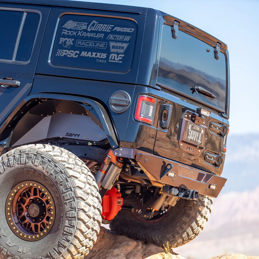 18c Wrangler Krawler Lite Bolt On Rear Bumper Raw product image