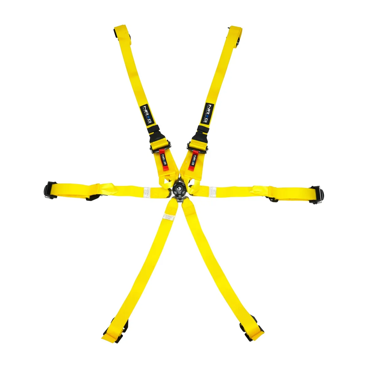 Harness 6pt Camlock Black Hans FIA product image