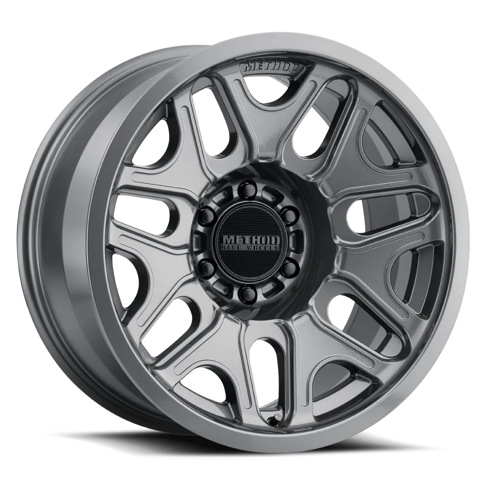 MR322 20x9 12mm Offset 6x5.5 106.25mm Centerbore Gloss Titanium product image