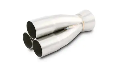 Vibrant Performance Vibrant Performance - 10332 - 3-1 Merge Collector, 1.625 in. Inlet I.D.; Merge O.D. - 2.00 in.; Outlet O.D. - 2.50 in.