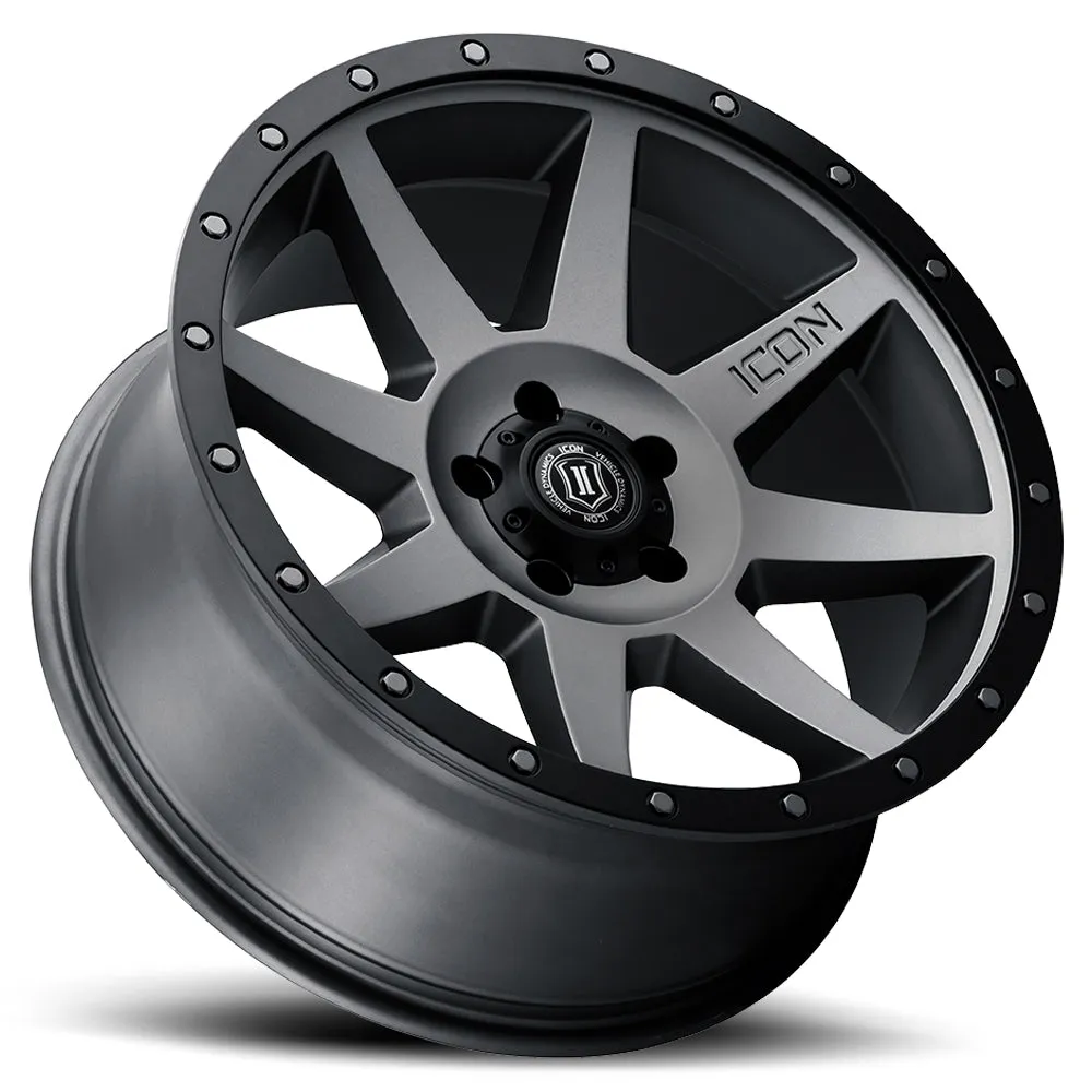 ICON Alloys Rebound, Titanium, 20 x 9 / 6 x 5.5, 16mm Offset, 5.625" BS product image
