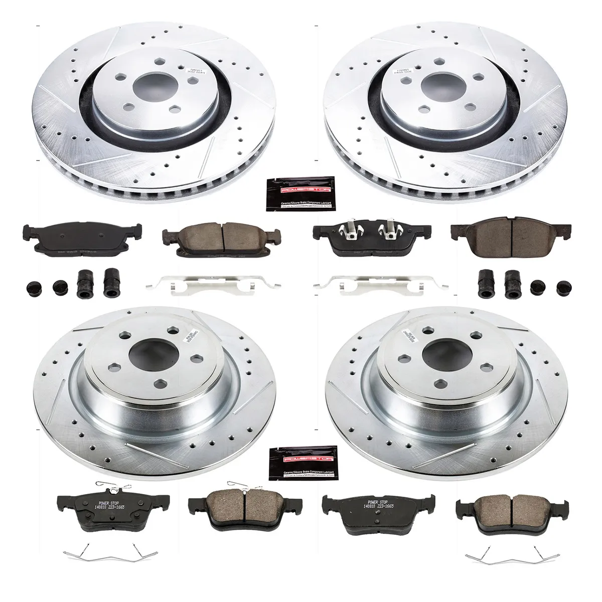 Z23 Evolution Brake Kit fr 2015-2018 Ford Edge 2017-2018 Ford Fusion 2016-2018 Lincoln Mkx 2017-201 product image