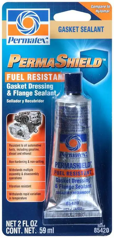 Permatex Permashield Fuel Resistant Gasket Dressing & Flange Sealant 2oz Tube
