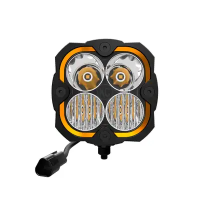 KC HiLiTES KC Hilites 1289 KC Flex Era 4 LED 5in Master Kit 1-Light Universal