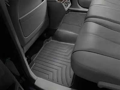Weathertech 2009 + Toyota Venza Black Rear FloorLiner