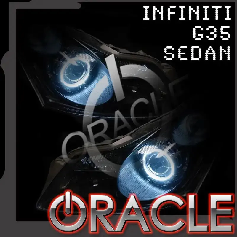 ORACLE Lighting 2007-2008 Infiniti G35 Sedan LED Headlight Halo Kit product image