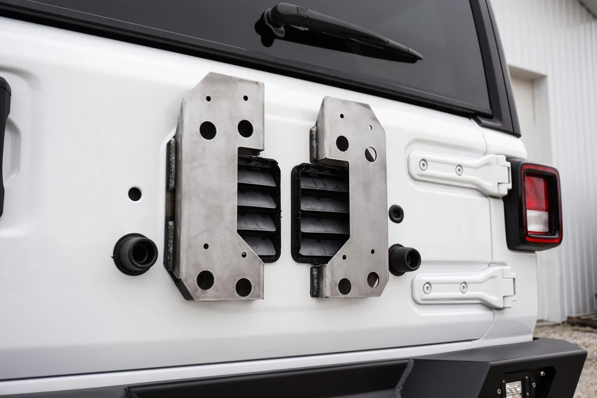 LOD Spare Tire Riser JL Black product image