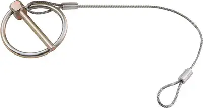 Allstar Performance Flip-Over Clip 3/16in w/ 10in Lanyard