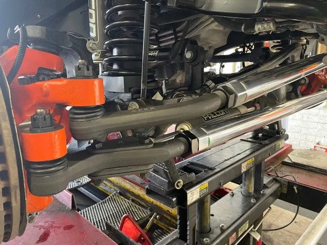 KIT125 - Jeep Wrangler JL & Gladiator JT - 2.5 Ton ProLock Tie Rod & Drag Link Assembly - Polished Aluminum product image