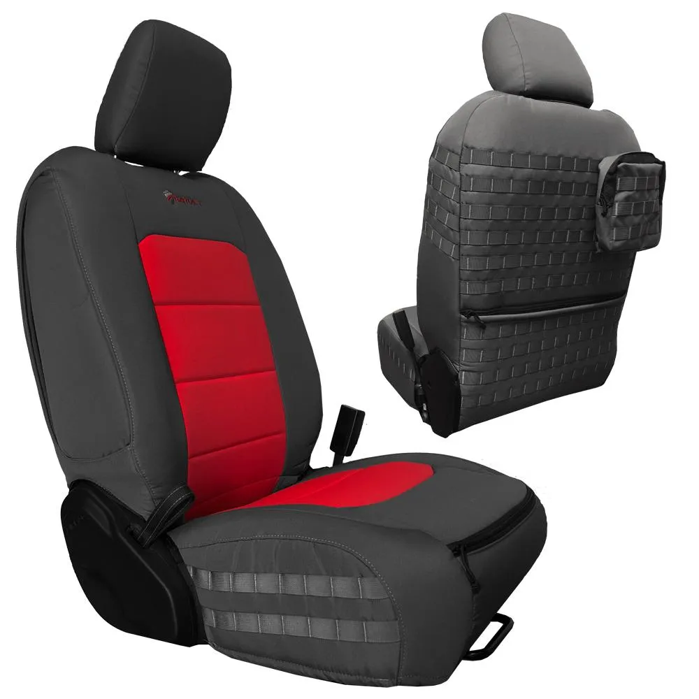Tactical Seat Covers for Jeep® Wrangler JL & JLU 2024+ (NOT for Mojave or 392 Edition) Front Pair | Bartact® product image