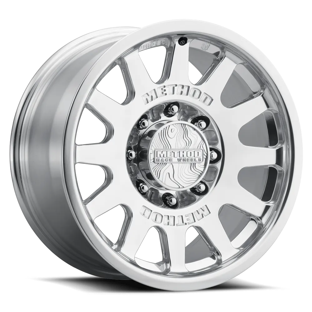 Method Race Wheels MR203 Forged 17x8.5 0mm Offset 6x5.5 106.25mm Centerbore Polished - Clear Coat MR203785601100 product image