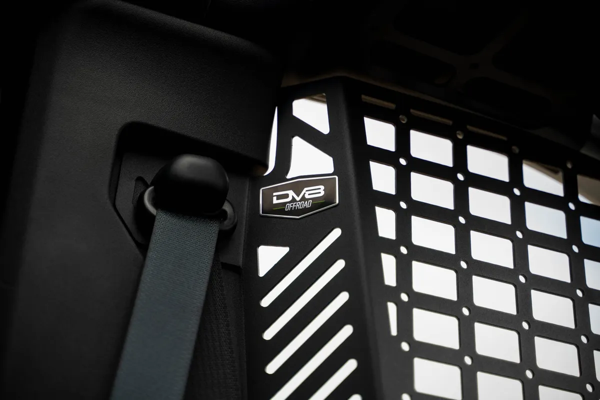 2021-2024 Ford Bronco 4-Door HardTop Only DV8 Offroad Pocketed Rear Window Molle Panels product image