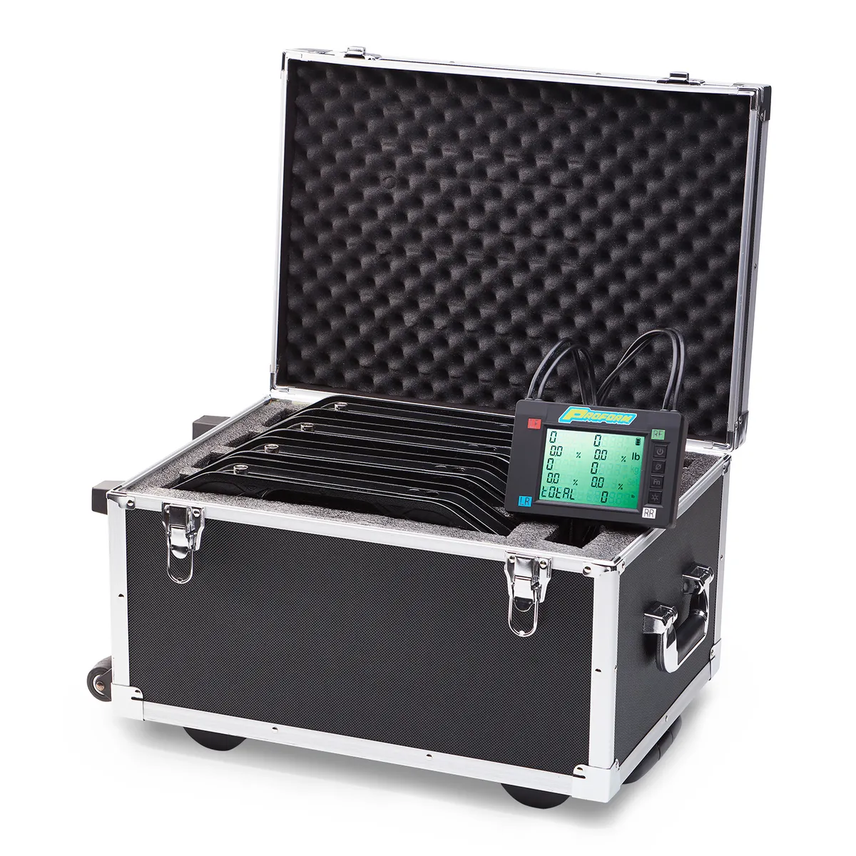 Vehicle Scale System 5,000LB Capacity 1,250LB Per Pad Rating 20 Foot Cables Includes 4 Pads Proform product image