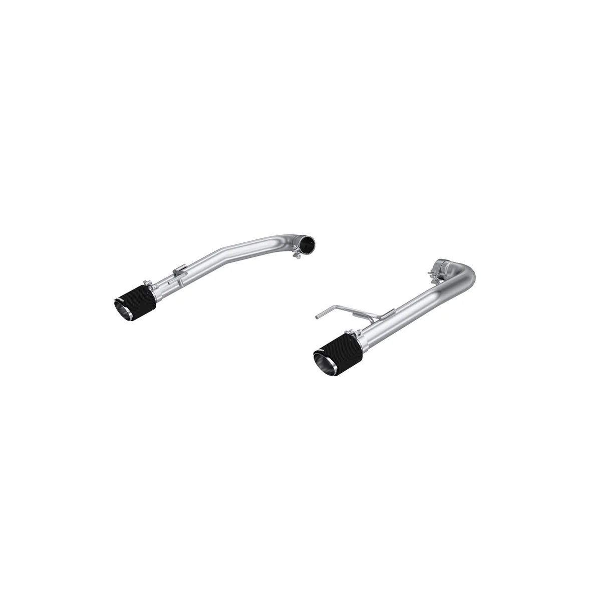 2015-Up Ford Mustang GT 5.0L, T305 Stainless Steel 2.5 Inch Axle-Back with Carbon Fiber Tips, MBRP product image