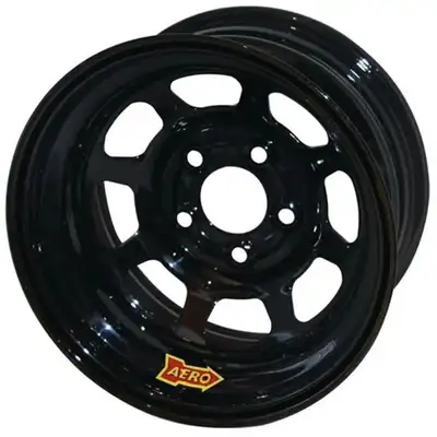 Aero Race Wheels 15x7 2in. 4.75 Black