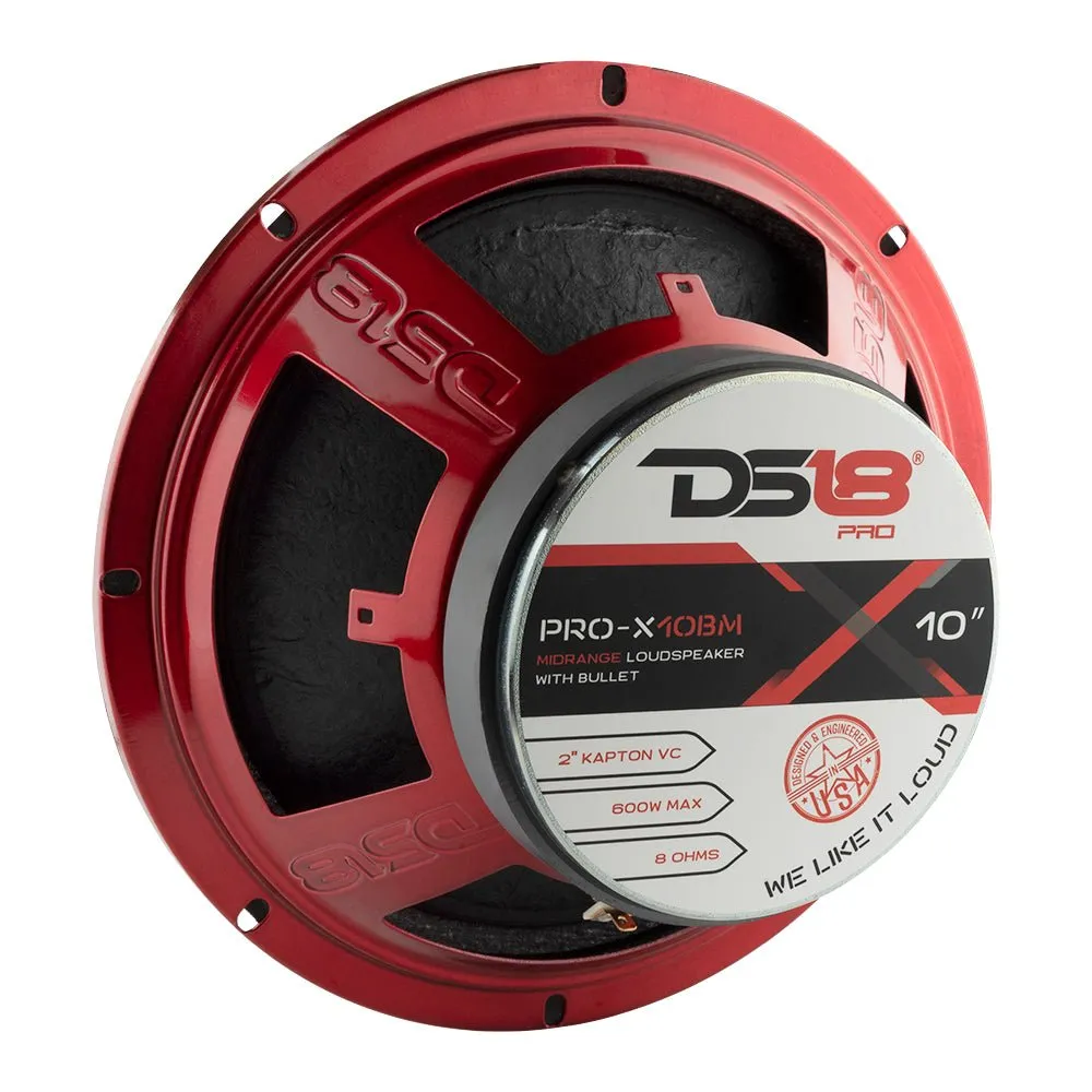 PRO-X 10" Mid-Range Bullet Loudspeaker | 300W RMS 8-Ohm product image