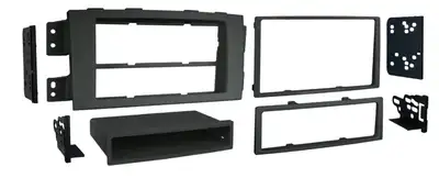 Metra Electronics Turbokits; Radio Installation Kit; Incl. Instructions; For Double Din And Single Din; High-Grade ABS Plastic;