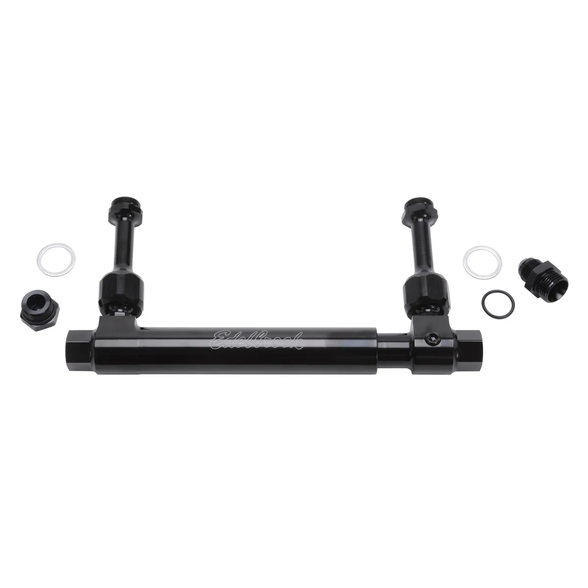 Edelbrock 8100 Black Adjustable Fuel Log for Edelbrock VRS-4150, Holley & Demon Carburetors product image