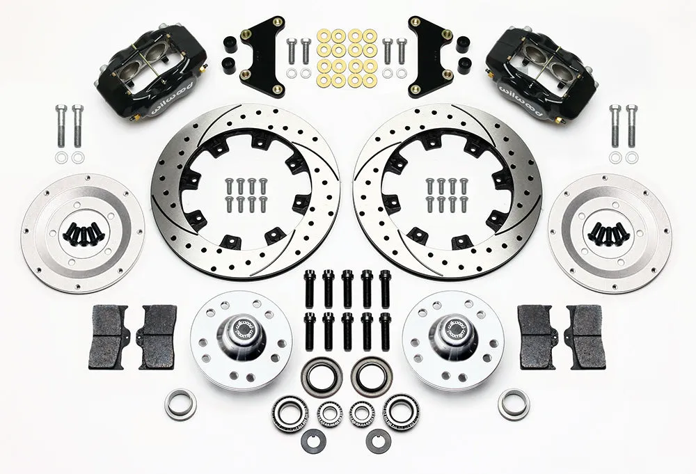 1949 - 1962 Chevrolet Forged Dynalite Big Brake Front Brake Kit (Hub) - 140-11812 product image