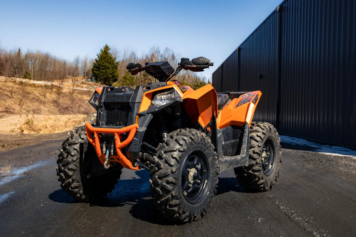 2013-Up Polaris Scrambler 850 Performance Series Single Slip-on Exhaust System MBRP product image