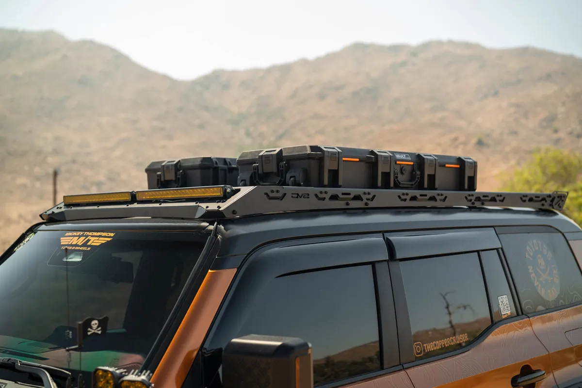 DV8 Offroad 2024-2025 Toyota Land Cruiser Lexus GX 550 Roof Rack product image