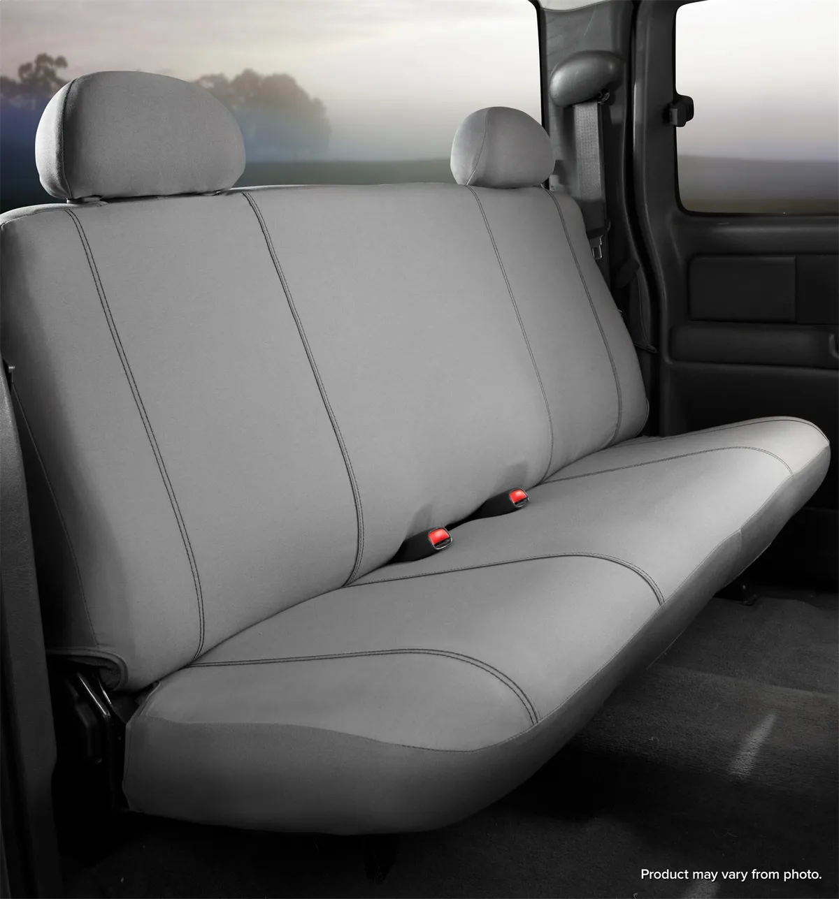 FIA SP87-7 GRAY SP80 Series - Seat Protector Poly-Cotton Custom Fit Front Seat Cover - Gray product image