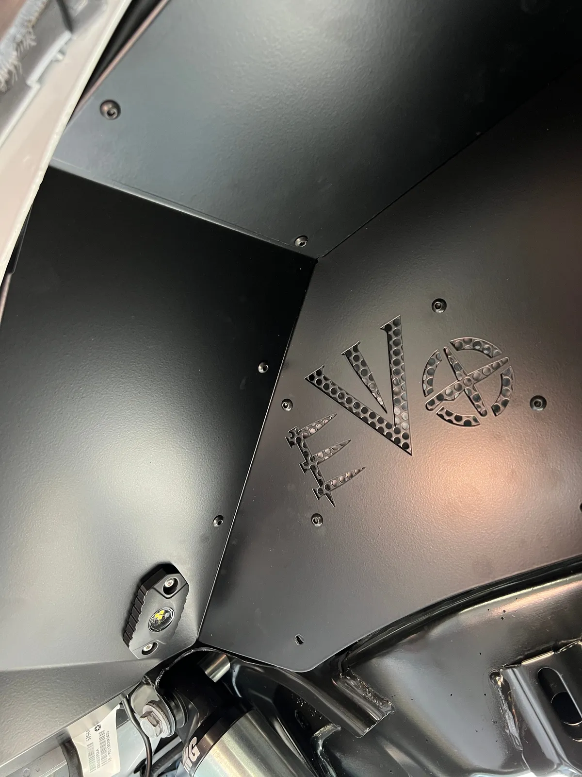 Evo Manufacturing Rear Aluminum Inner Fenders - Bare - JL product image