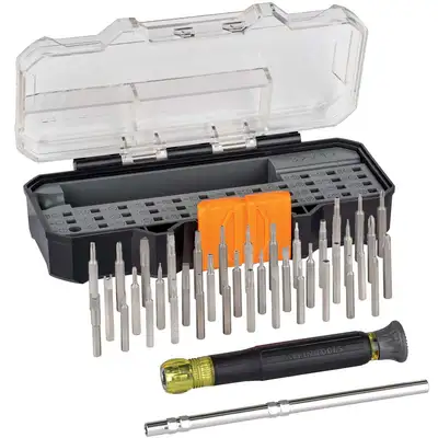 Klein Tools Allin1 Precision Screwdriver Set With Case