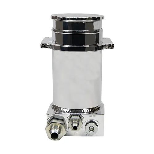 8.25 Hydroboost W/ Clamp 6 Return 10 Feed Black Anodized Black Street Cap product image