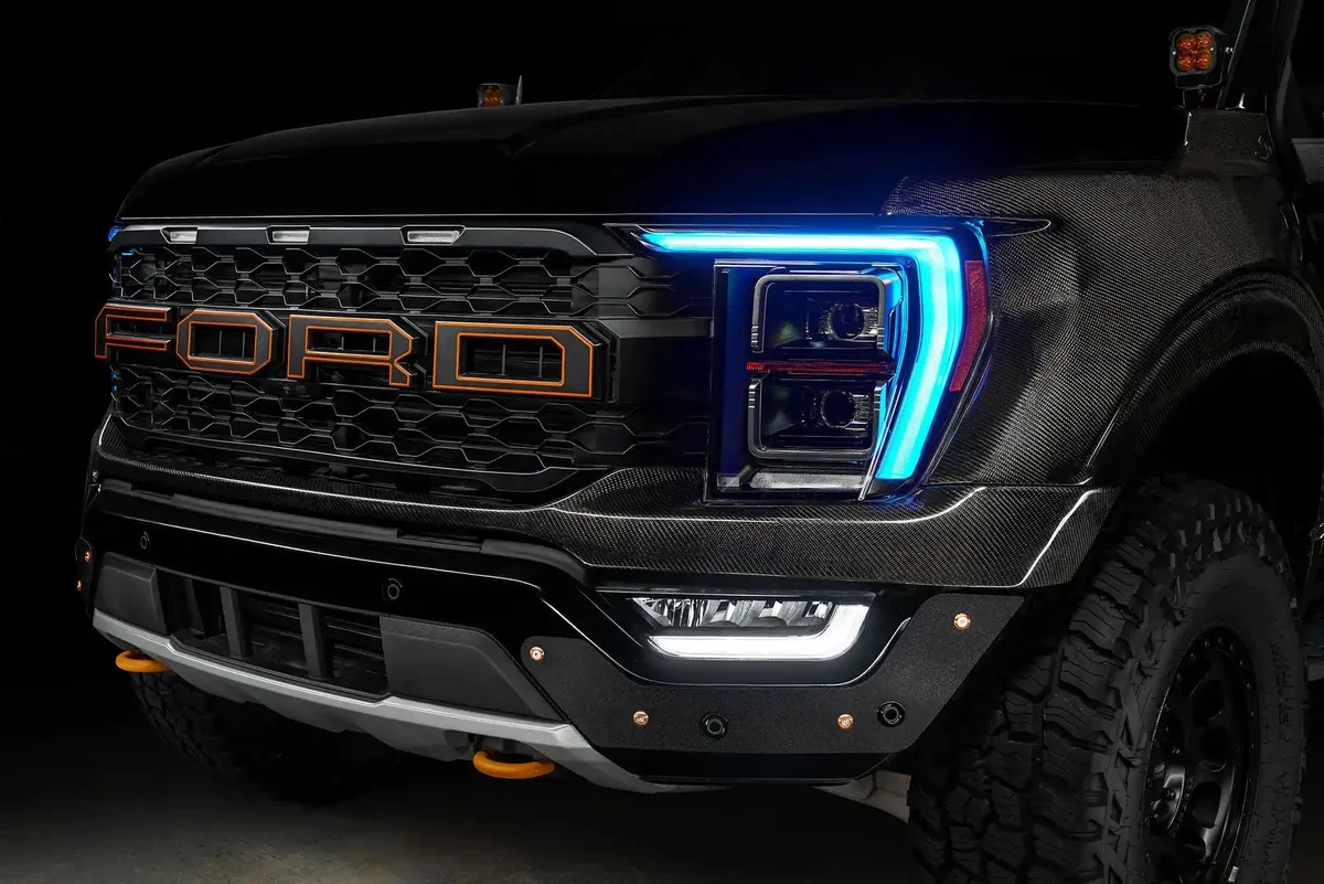 Oracle Lighting 2021-2022 Ford F-150 Colorshift Rgb+w Headlight DRL Upgrade Kit product image