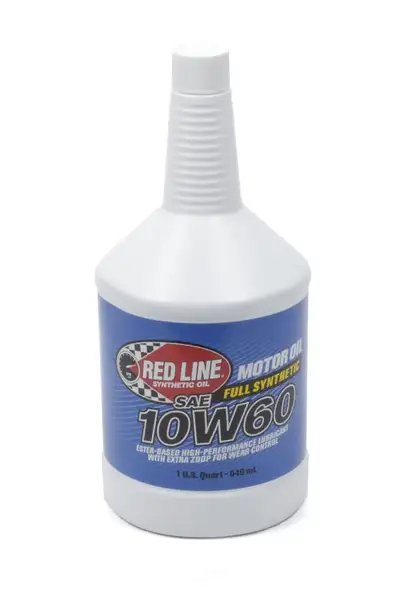 Red Line Oil 10W60 Synthetic Motor Oil 1 Quart Red Line Oil