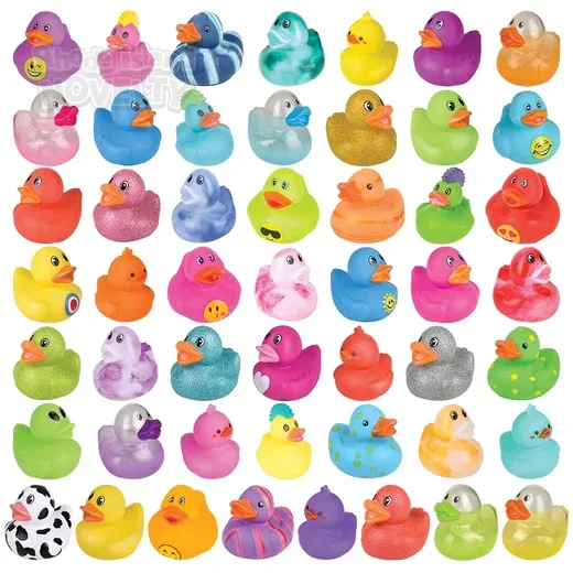 2\" Value Rubber Ducky Assortment 1000ct product image