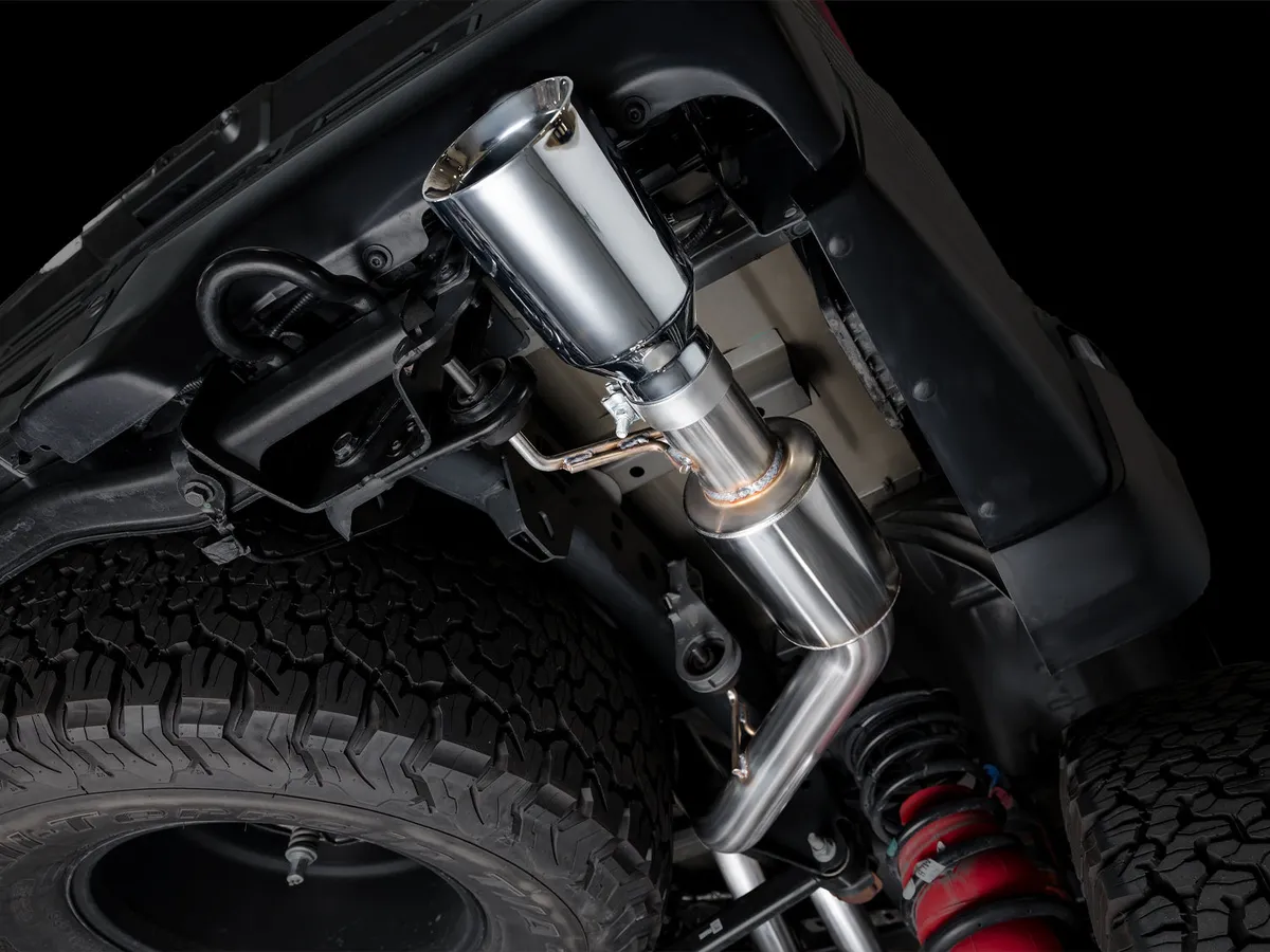 AWE SwitchPath™ Exhaust for Gen 3 Raptor R - Diamond Black Tips product image