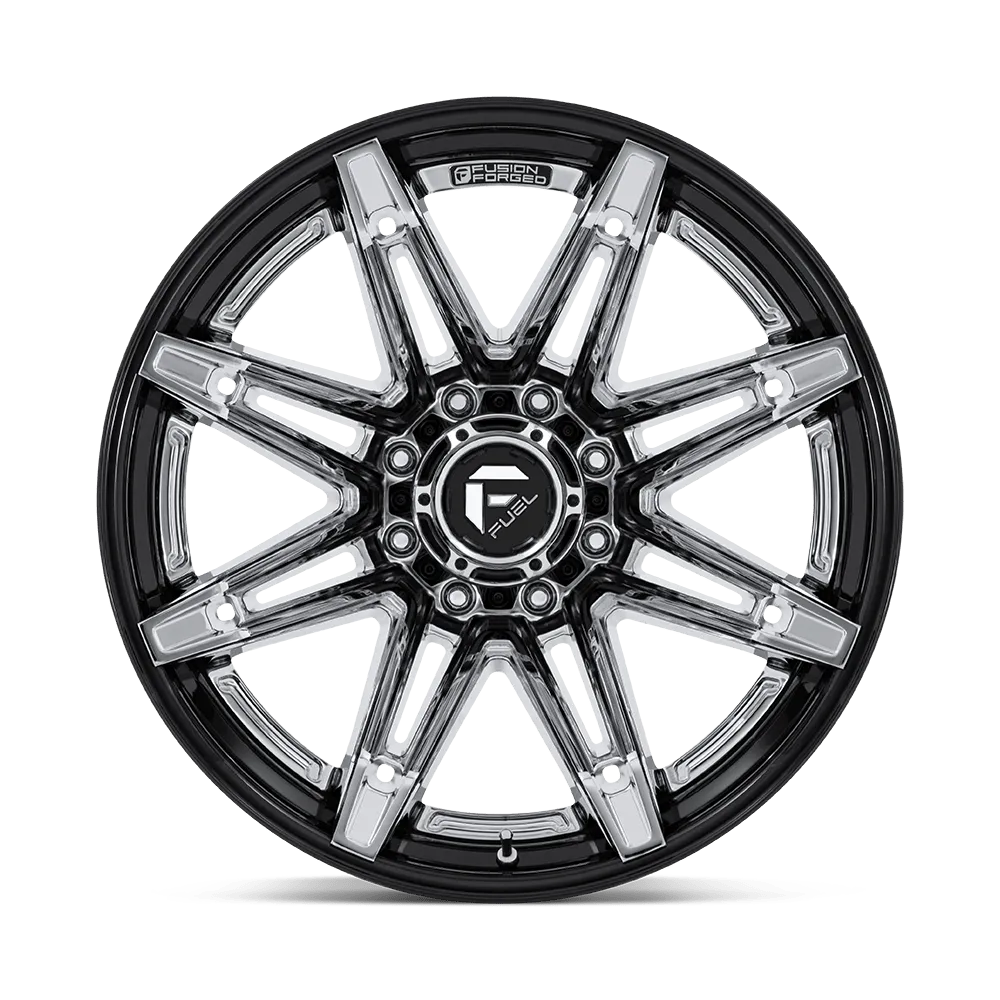 Fuel Wheels | Brawl | Chrome W/Gloss Black Lip product image