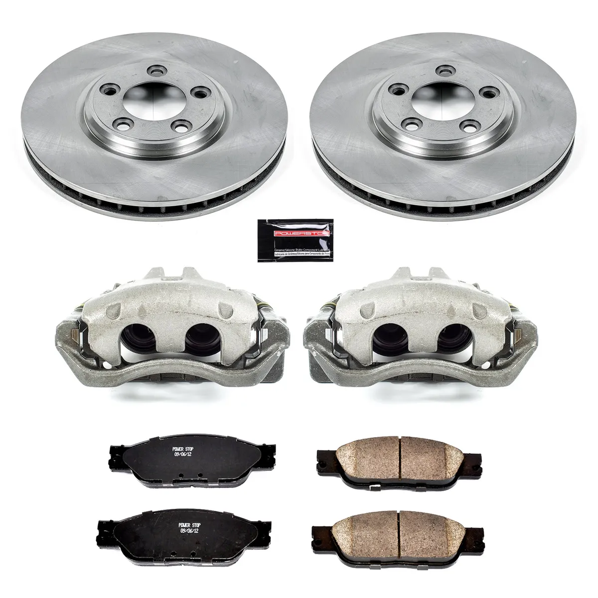 Z17 Direct Replacement Kit: Rotors; Ceramic Pads; Calipers product image
