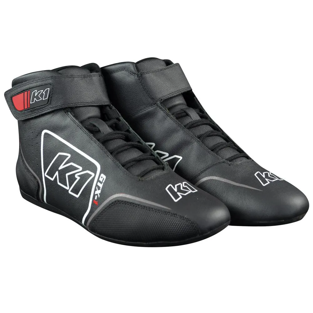 K1 RaceGear Shoe GTX-1 Black / Grey Size 13