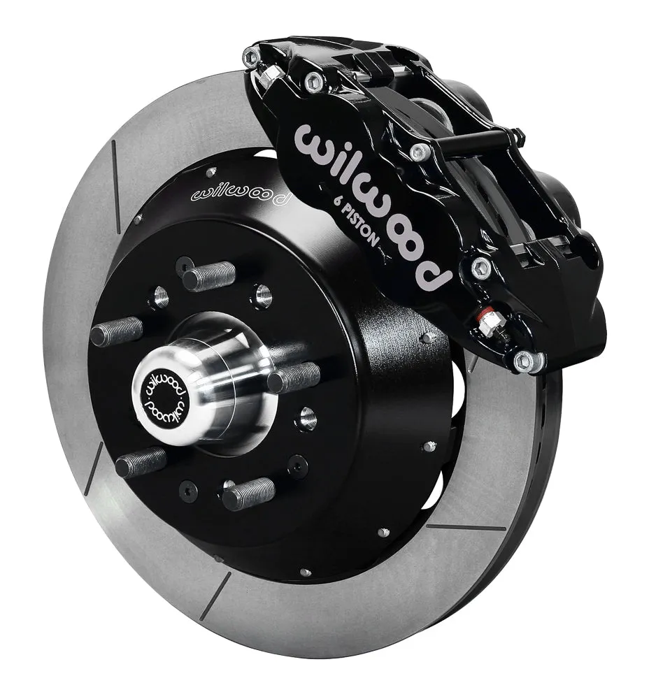 1960 - 1982 Buick, Chevrolet, Ford, GMC, Mercury, Oldsmobile, Pontiac Forged Narrow Superlite 6R Big Brake Front Brake Kit (Hub) - 140-9804 product image