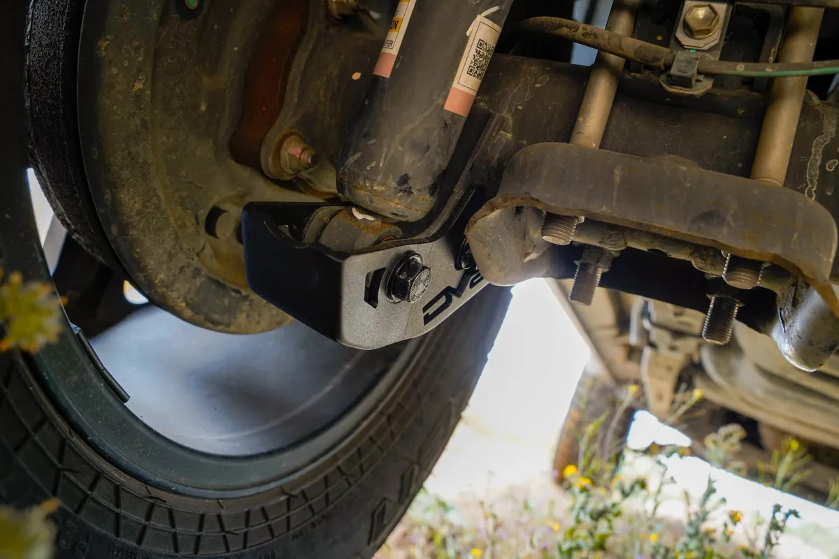 2016-2023 Toyota Tacoma DV8 Offroad Rear Shock Skid Plates product image