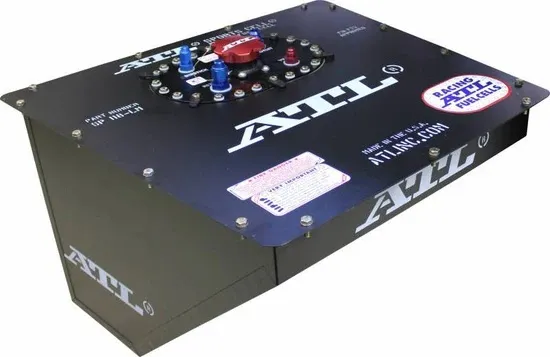 ATL Fuel Cells 18 Gallon ATL Black Wido w Sports Cell For Dirt L